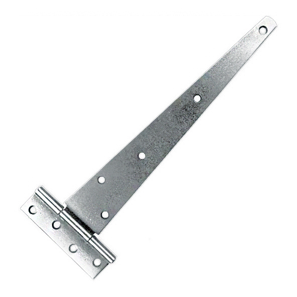 120-300-GA  300mm  Galvanised [Up to 700mm wide leaf]  Strong Steel Tee Hinges