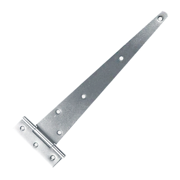 121-250-GA  250mm  Galvanised [Up to 500mm wide leaf]  Medium Duty Steel Tee Hinges