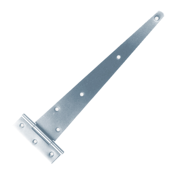 121-350-ZP • 350mm • Zinc Plated [Up to 700mm wide leaf] • Medium Duty Steel Tee Hinges