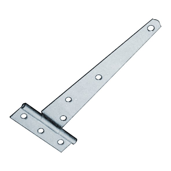 121/A-200-ZP • 200mm • Zinc Plated [Up to 450mm wide leaf] • Light Duty Steel Tee Hinges