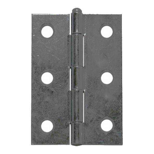 1840-075-ST  075 x 049mm  Self Coloured [25kg]  Cranked Loose Pin Square Corner Steel Butt Hinges