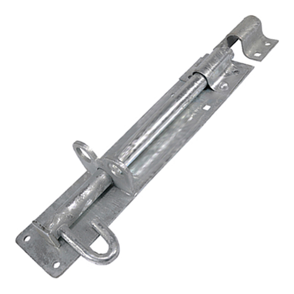 1A-300-ZP  300mm  Galvanised  Padlock Door Bolt