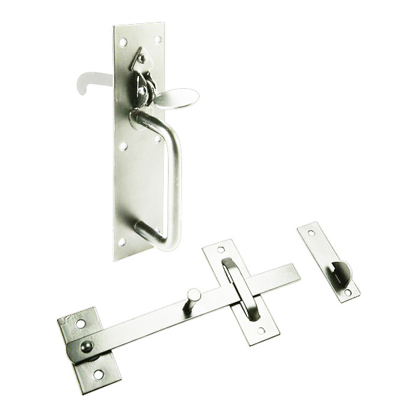 20/4-GA  Galvanised  Medium Pattern Suffolk Latch