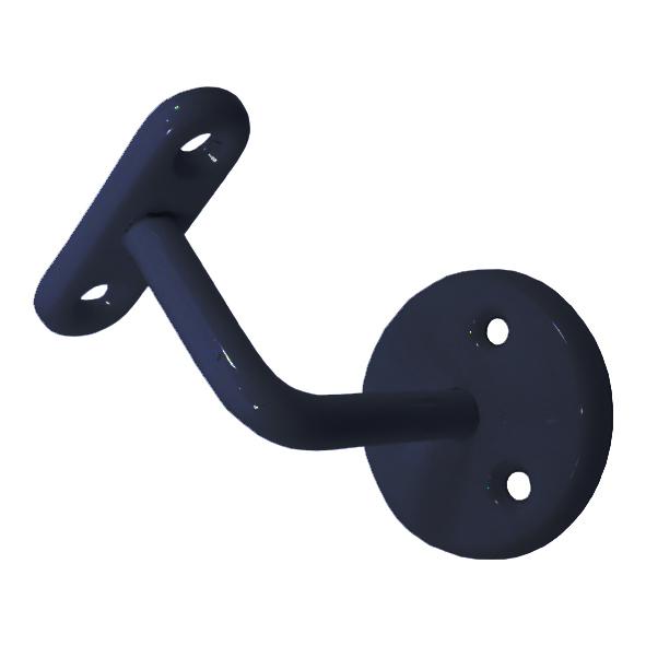 236-063-BL  063mm  Black  Steel Handrail Bracket