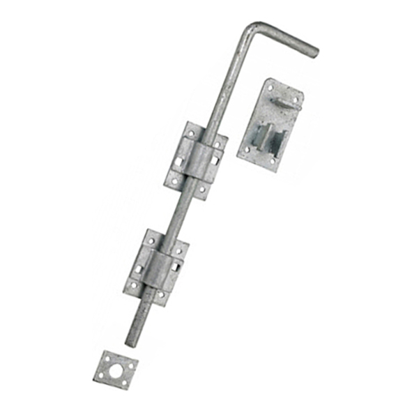 260H-0450-GA  450mm  Galvanized  Heavy Garage Door Drop Bolt