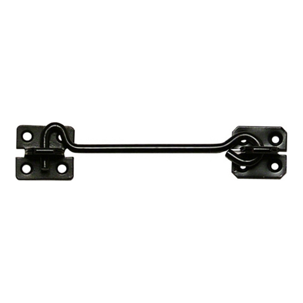 2814-150-BL  150mm  Black  Straight Cabin Hook