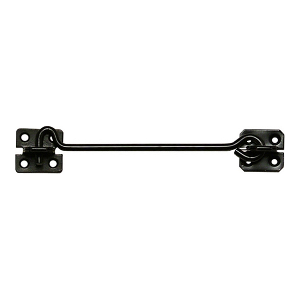 2814-200-BL  200mm  Black  Straight Cabin Hook