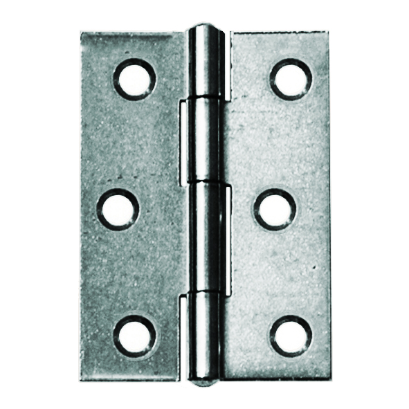 5050-075-ZP  075 x 048mm  Zinc Plated [25kg]  Uncranked Scotch Steel Butt Hinges