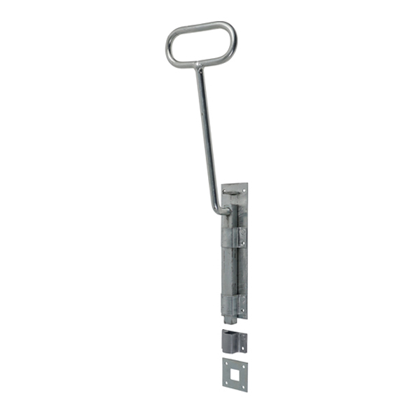 60BH-0450-GA  450mm  Galvanized  Bow Handle Door Bolt