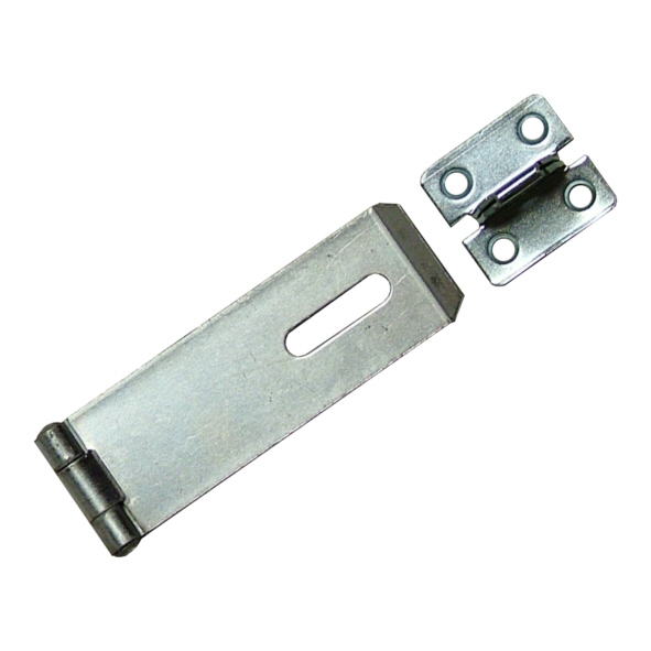 617-115-ZP • 115 x 38mm • Zinc Plated • Medium Pattern Safety Hasp & Staple