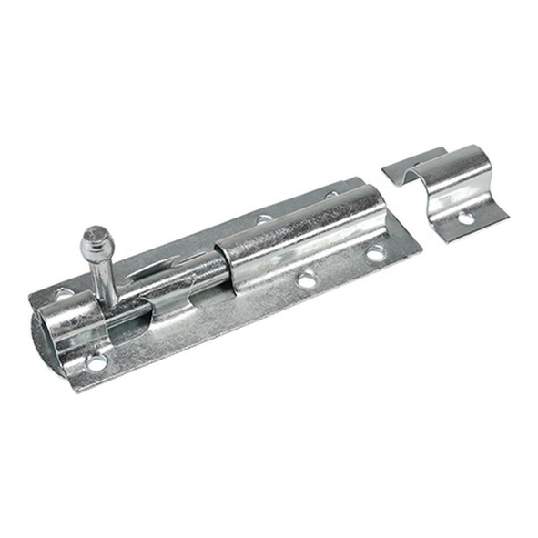 923A-100-ZP  100mm  Zinc Plated  Straight Tower Bolt