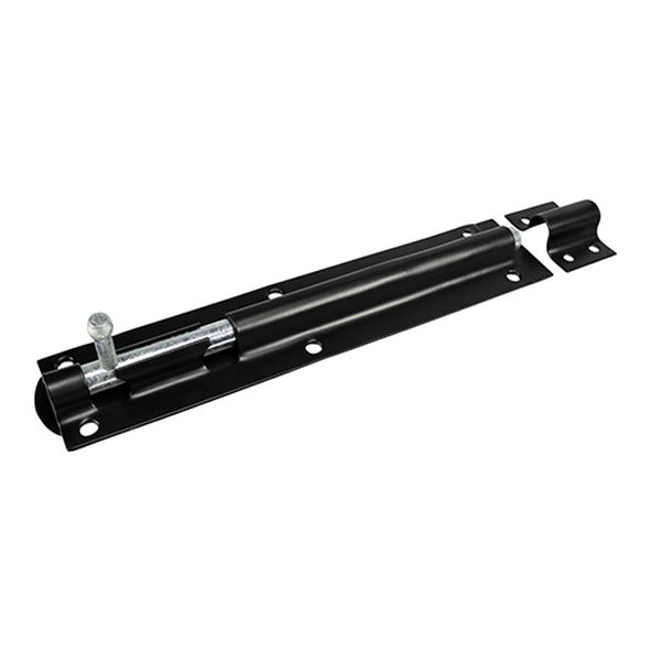 923A-200-BL  200mm  Black  Straight Tower Bolt