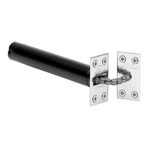 R2.CP • Square Plate • Polished Chrome • Perko Single Chain Concealed Door Closer