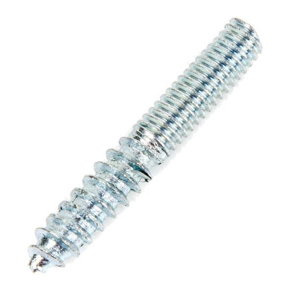 WMD04020  M04 x 10 x 10mm  Zinc Plated  Metal to Wood Dowel Screws