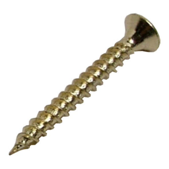 Countersunk Pozidrive BRASSED Woodscrews