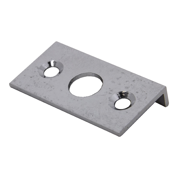 1003.AP3  08mm  Hole  Polished Chrome  Spare Angled Keeper For Door Bolt
