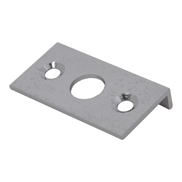 1003.AP4  08mm  Hole  Satin Chrome  Spare Angled Keeper For Door Bolt