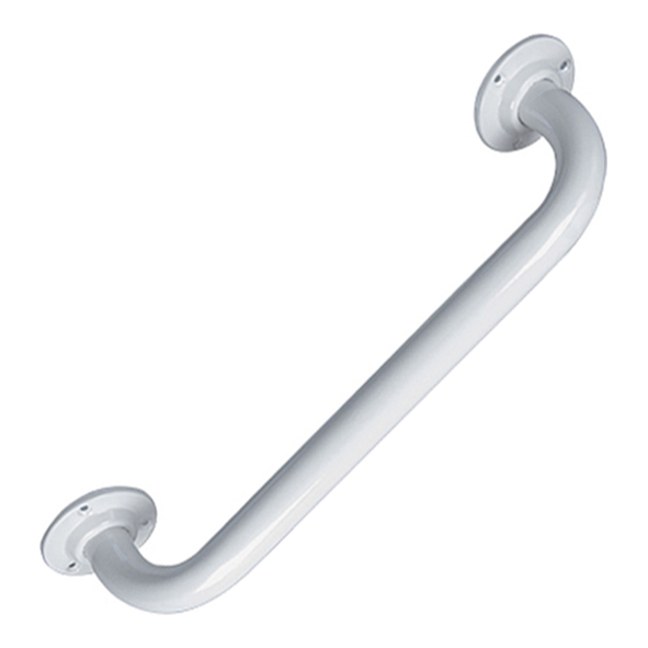 1920.35.450W  450mm x 35mm   Polyester White  Straight Grab Rail