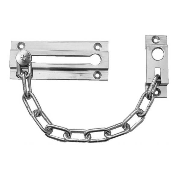 3003  Polished Chrome  Economy Door Chain