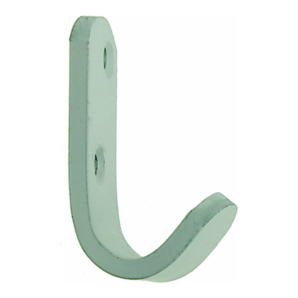 4403  Satin Aluminium  Strip Single Robe Hook