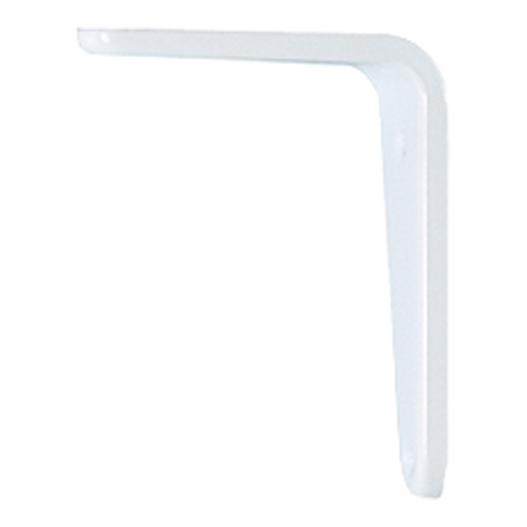 C1008-WH  100 x 075mm  White [80kg]  Reinforced Cantilever Shelf Bracket