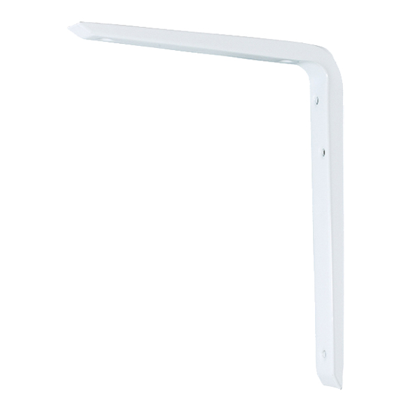 C2520-WH  250 x 200mm  White [150kg]  Reinforced Cantilever Shelf Bracket