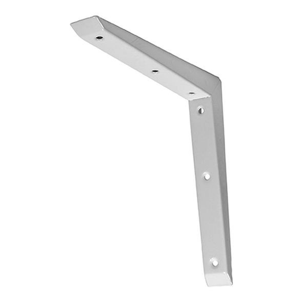 M2020  200 x 200mm  White [40kg]  Mitred Shelf Bracket