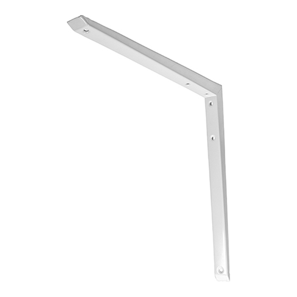 M3535  350 x 350mm  White [60kg]  Mitred Shelf Bracket