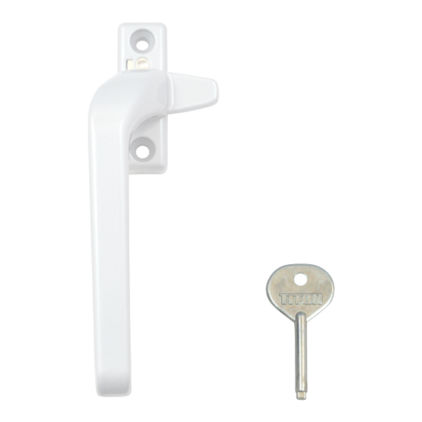 TF501LN-WH  Left Hand  White  Derwent Espagnolette Handle