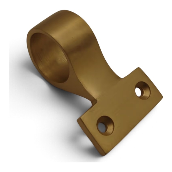 THD073/SB � Satin Brass � Heavy Offset Ring Sash Lift