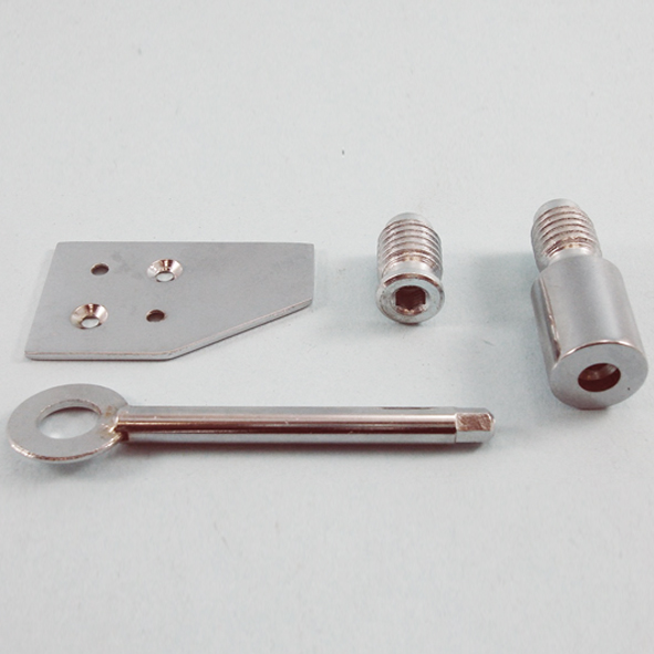 THD084/CP  021mm  Polished Chrome  Deluxe Surface Sash Stop