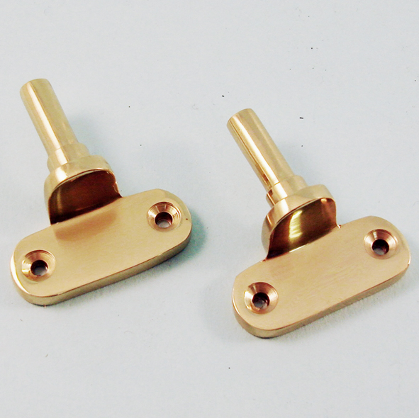 THD112/PB  Polished Brass  Angled / Flush Fitting Casement Stay Pins