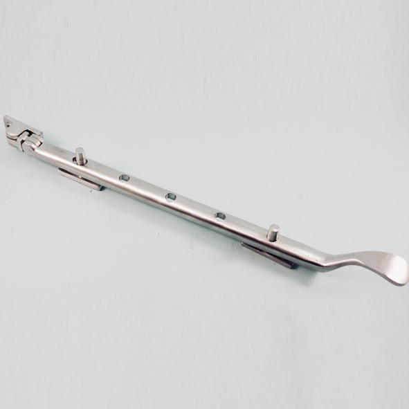 THD135/SCP  300mm  Satin Chrome  Spoon End Casement Stay