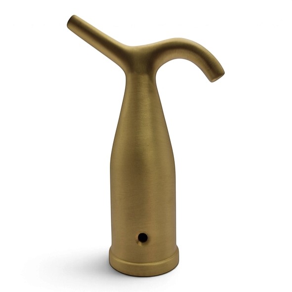 THD163/SB � For 25mm Pole � Satin Brass � Hook for Sash Pole
