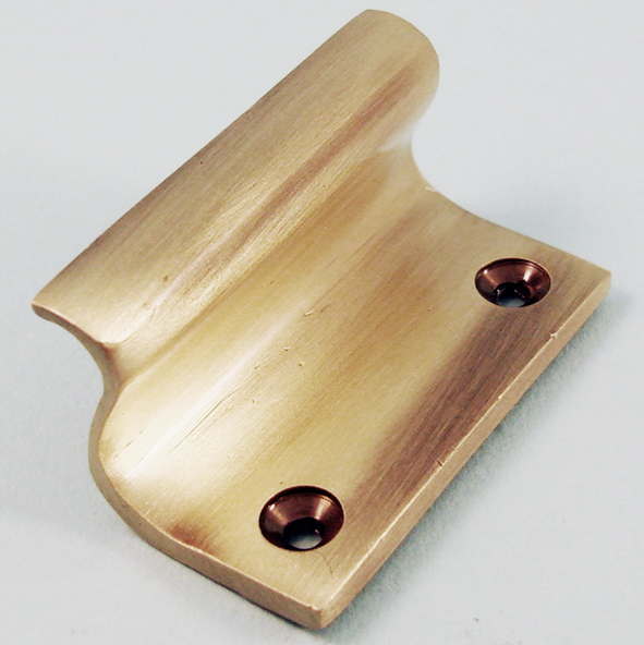 THD180/AB  50mm  Antique Brass  Flat Finger Sash Lift Handle
