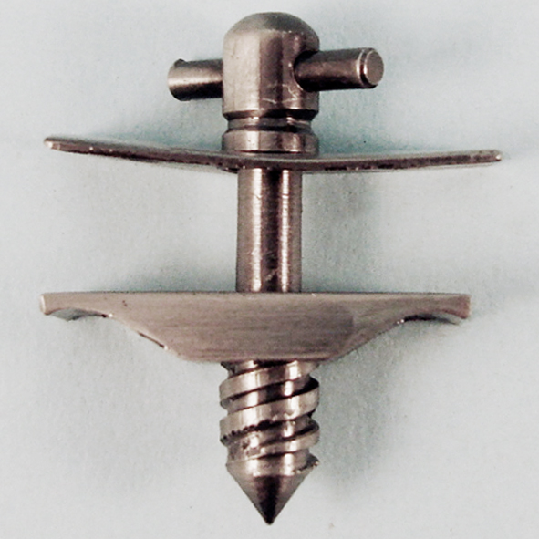 THD199/AN  38mm o/a  Antique Nickel  Tee Pattern Batten Rod Screw