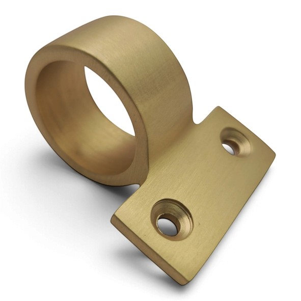 THD205/SB � Satin Brass � Vertical Pattern Ring Sash Lift