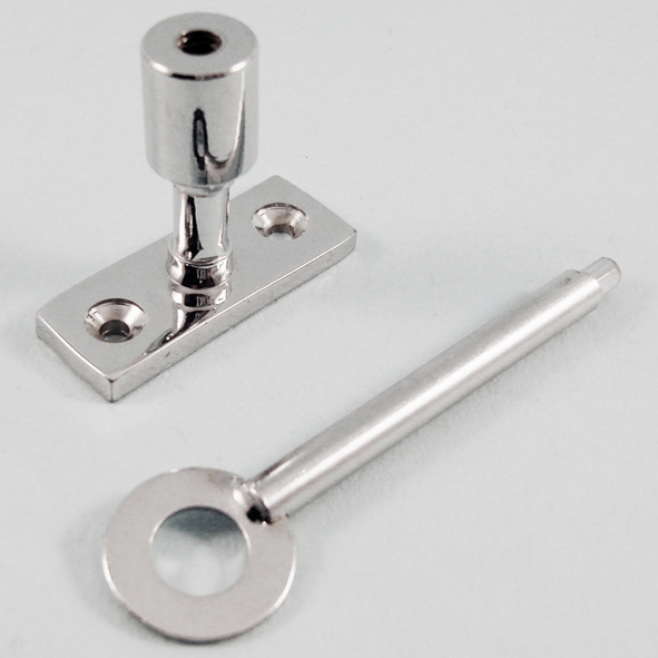 THD257/CP  Polished Chrome  Locking Casement Stay Pegs
