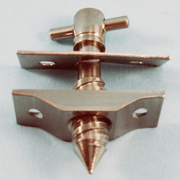 THD279/SNP  43mm o/a  Satin Nickel  Tee Pattern Batten Rod Screw