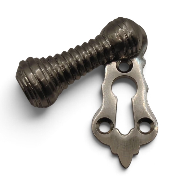 PDF1025/SNP  Satin Nickel  Period Beehive Covered Escutcheon