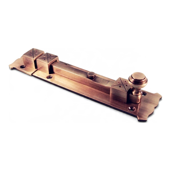PDF1050/AB � 160mm � Antique Brass � Period Door Bolt