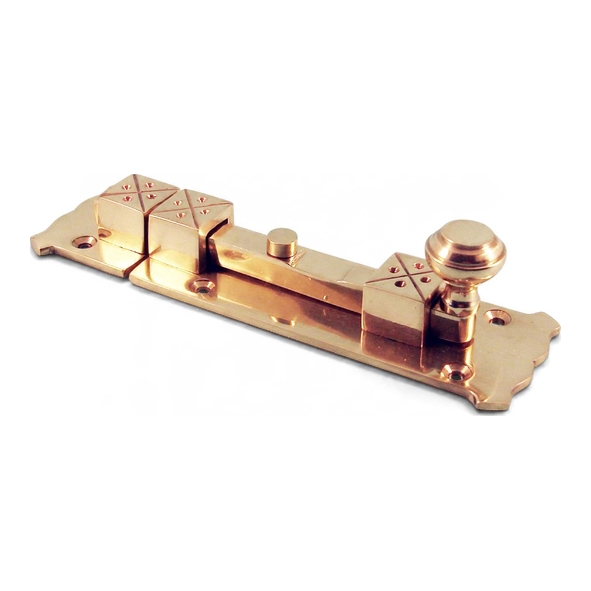 PDF1051/PB � 113mm � Polished Brass � Period Door Bolt