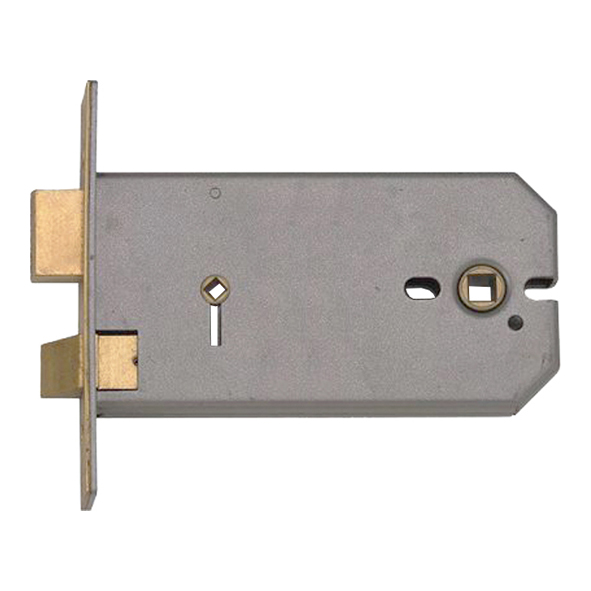 2026-150-PL  149mm [127 / 051mm]  Polished Brass  Union 2026 Architectural Horizontal Bathroom Lock