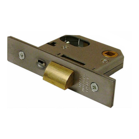 LC2332-065-SC  065mm [044mm]  Satin Stainless  Union 2332 Compact Oval Cylinder Nightlatch Case