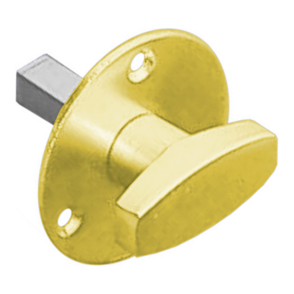 5203-PL  Polished Brass  Nightlatch Thumb Turn Only With 8mm Spindle