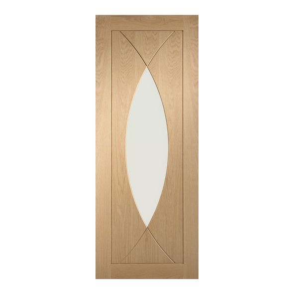 XL Joinery Internal Oak Pesaro Pre-Finished Doors [Clear Glass]