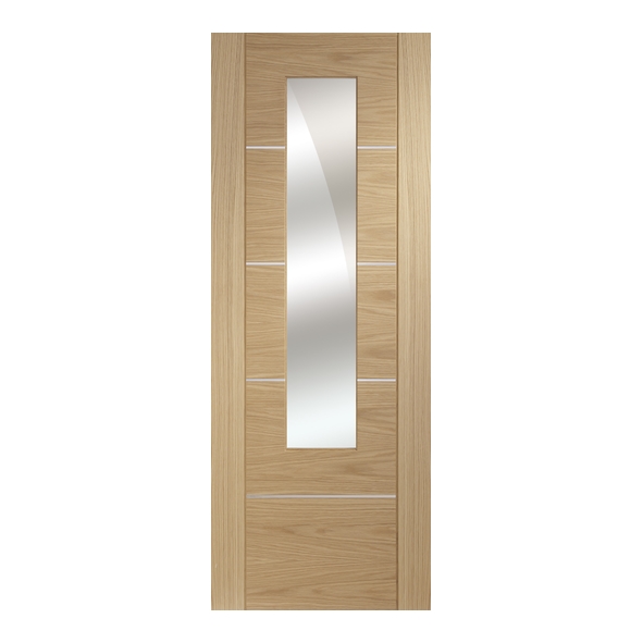 XL Joinery Internal Oak Portici Pre-Finished Doors [Mirror Glass]
