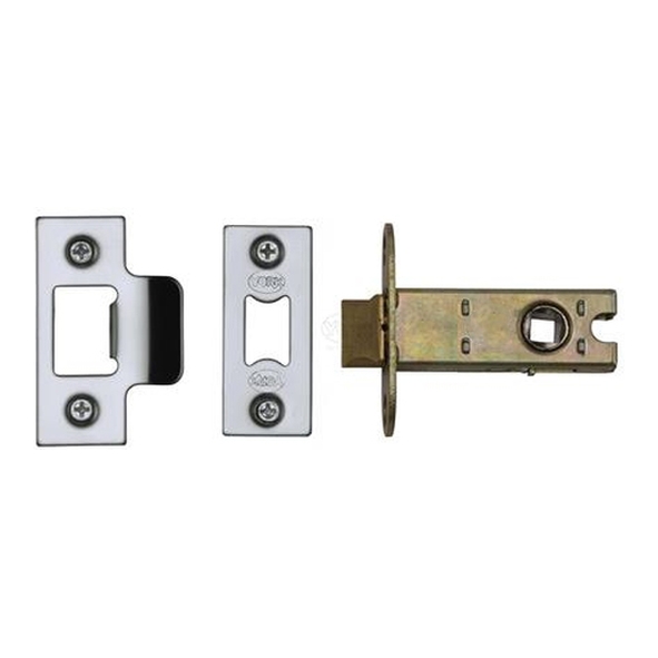 YKAL2-PC&PN • 065mm [044mm]  • Polished Chrome / Nickel • Heritage Brass Tubular Latch