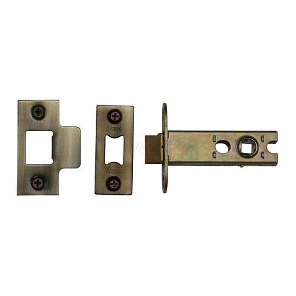 YKAL3-AT • 076mm [057mm]  • Antique Brass • Heritage Brass Tubular Latch