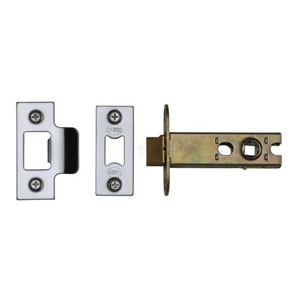 YKAL3-PC&PN • 076mm [057mm]  • Polished Chrome / Nickel • Heritage Brass Tubular Latch